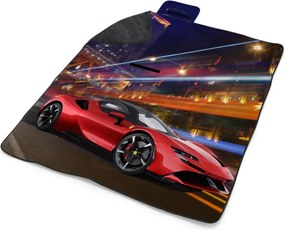 Sablio Plážová deka Ferrari na ulici: 200x140 cm