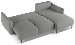 Svetlosivá rohová pohovka (pravý roh) Malie – Makamii