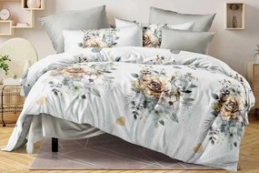 Obliečky Kvetinový vzor E Bavlna 7-dielna súprava