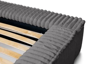 ČALÚNENÁ POSTEĽ SANTI 180x200 VITO 16 ŠEDÁ