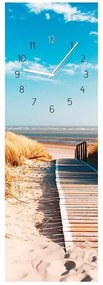 Sklenené hodiny 20X60 SUNNY