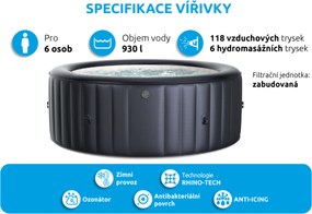 Mspa | Vírivý bazén MSPA Carlton M-CA062 | 11400298