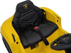 Ramiz Lamborghini Revuelto vozidlo Žltá