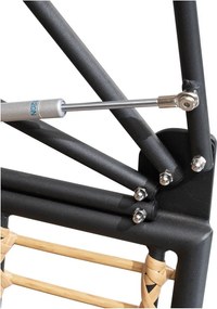 Béžové kovové záhradné kreslo Paros – Garden Pleasure