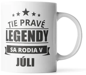 Sablio Hrnek Ty pravé legendy se rodí v červenci - 890 ml - XXL