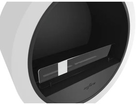 InFire - Závesný BIO krb pr. 70 cm 3kW biela