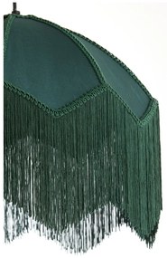 Závesné svietidlo v petrolejovej farbe s textilným tienidlom ø 40 cm Malacia – Light &amp; Living