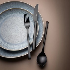 Príborový set 30 ks – Living PVD čierny matný - 133839