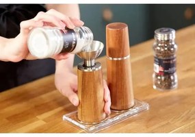 Cole&Mason - Sada mlynčekov na soľ a korenie MARLOW akácia 2 ks 18,5 cm