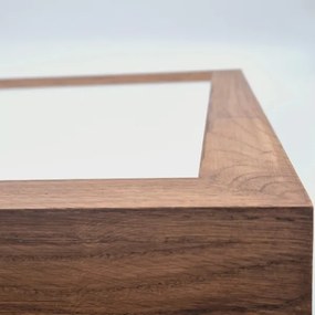 Brilagi - LED kúpeľňové svietidlo WOODY FRAME LED/40W/230V 60x60 IP44 dub čerešňa