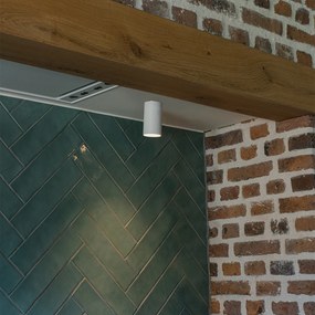 Sada 4 moderných prisadených bodových svetiel biela 5,5 cm GU10 50 mm - Tuba