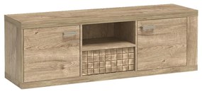 TV stolík/skrinka Nature 12 (s LED osvetlením) (dub ribbeck). Akcia -19%. Vlastná spoľahlivá doprava až k Vám domov. 1057916