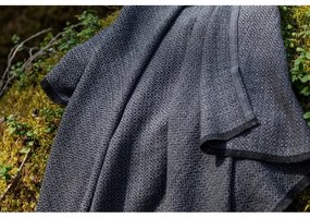 Merino deka Koli 135x170, čierno-sivá