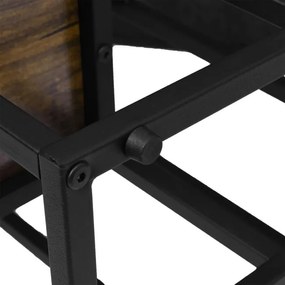 Stojan na kvety LOREN RUSTIC čierny