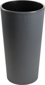 PLASTOVÝ KVETINÁČ URBANIKA ECO 75X41 CM ANTRACITOVÁ