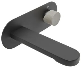 Umývadlová batéria SAT Fusion vrátane podomietkového telesa páka beton SATBSFU101BC, 1 ks