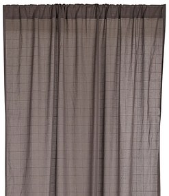 Bo-Ma Trading Záves Violet, 140 x 250 cm, tm. sivá