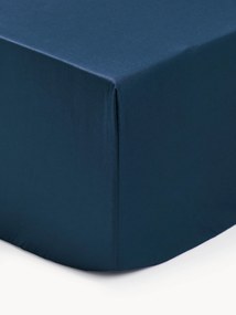 Elastická plachta na kontinentálnu posteľ z bavlneného saténu Premium