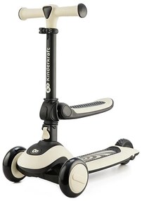 KINDERKRAFT - Detská kolobežka 2v1 HALLEY Stone white