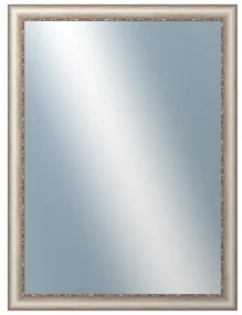 DANTIK - Zrkadlo v rámu, rozmer s rámom 60x80 cm z lišty PROVENCE biela (2652)
