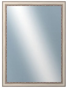 DANTIK - Zrkadlo v rámu, rozmer s rámom 60x80 cm z lišty PROVENCE biela (2652)