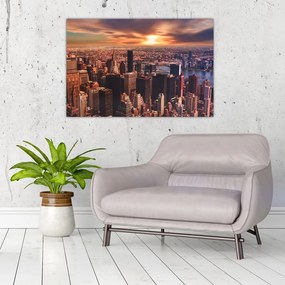 Obraz - Pohľad na metropole (90x60 cm)