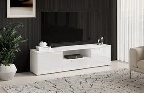 TV skrinka Spice, biela lesk