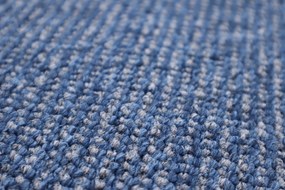 Betap, AKCIA: 165x400 cm Metrážny koberec Lion 81, šíře, modrá, ab (mriežka), chodba / predsieň