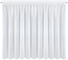 ZÁCLONA NA PÁSKE MIREA 350X150 CM BIELA