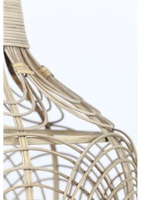 Stropné svietidlo v prírodnej farbe s ratanovým tienidlom ø 42 cm Pocita - Light &amp; Living