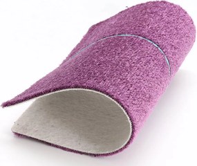 Betap, AKCIA: 140x140 cm Koberec metráž Dynasty 45, šíře, fialová, filc, obývacia izba