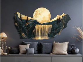 drevko |  Moderná dekorácia Mesačný vodopád  415 x 75 cm