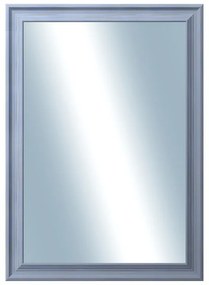 DANTIK - Zrkadlo v rámu, rozmer s rámom 50x70 cm z lišty KOSTELNÍ malá modrá (3166)