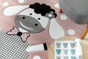 Koberec PETIT DOLLY OVEČKA, ružový