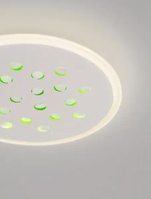 Moderné stropné svietidlo Astraeus RGB 45 s diaľkovým ovládaním