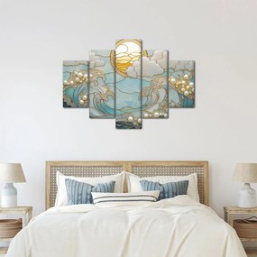Obraz - 3D perly v oceáne (150x105 cm)