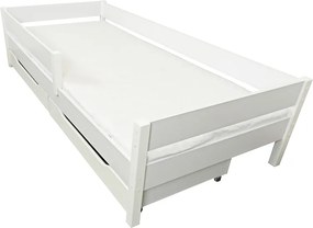 LU MIX 180x90 Biela detská posteľ