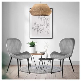 Jedálenská stolička Mark Adler Prince 2.0 Grey