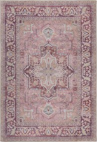 Flair Rugs, Kusový koberec Hebden Windsor Pink, 120x170, ružová, obývacia izba