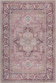 Flair Rugs, Kusový koberec Hebden Windsor Pink, 160x230, ružová, obývacia izba