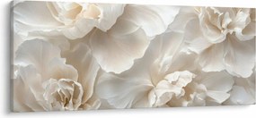 Obraz - Jemné pivonky (120x50 cm)