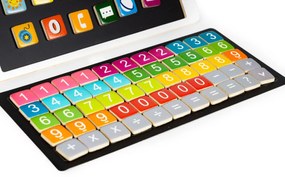 Drevený vzdelávací tablet a magnetická tabuľa ECOTOYS