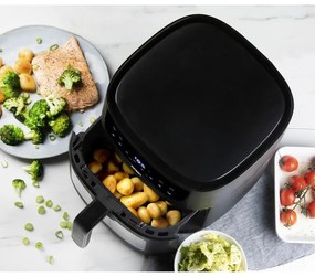 DOMO DO540FR teplovzdušná fritéza s priezorom, 6 l