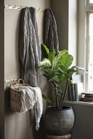 Ib Laursen Závesný prútený košík s uchami Square