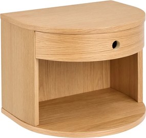 Nočný stolík v dekore duba v svetloprírodnej farbe Paron – Actona