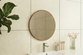 Zrkadlo Ozze Walnut 60 cm