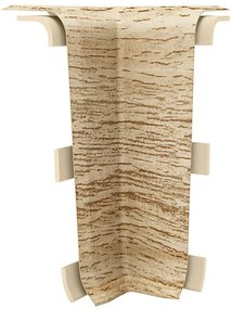 Rohová spojka vnútorná Esquero Duo 658 Dub Jantárový 2 ks