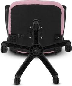 Detská otočná stolička ružová KA-K2006 PINK