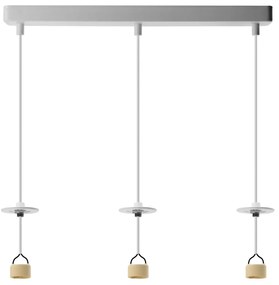Lucas Base 3L Pendant Gu10 biele