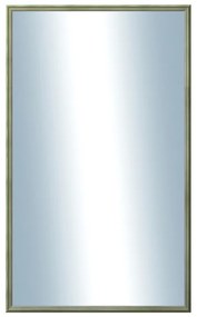 DANTIK - Zrkadlo v rámu, rozmer s rámom 60x100 cm z lišty Y-ka zelená linka (3126)